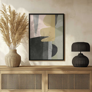 Tablou înramat „Abstract Layers” de Little Dean