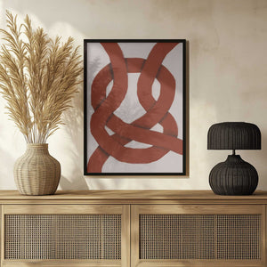 Tablou înramat „The Red Knot” de Little Dean