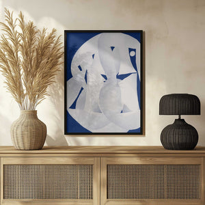 Tablou înramat „Paper Sculpture Abstract” de Little Dean