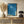 Tablou înramat „Large Abstract Cut Out In Blue” de Little Dean