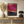 Tablou înramat „Red and Black Liquid” de Little Dean