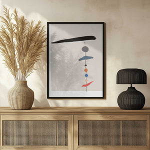 Tablou înramat „Simple Geometric Shapes” de Little Dean