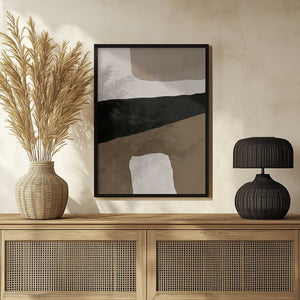 Tablou înramat „Earthy Abstractions” de Little Dean