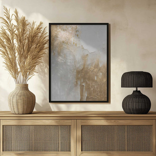 Tablou înramat „Marble in Gold” de Sally Ann Moss