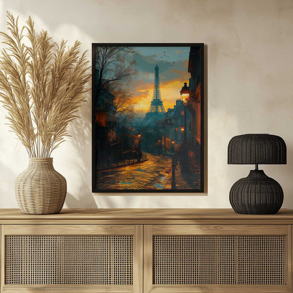 Tablou înramat „Welcome to Paris” de Taudalpoi