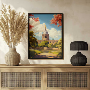 Tablou înramat „Oxford Travel Art” de Taudalpoi