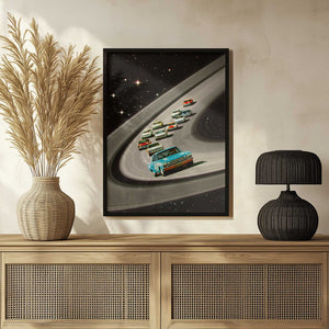 Tablou înramat „Saturn Grand Prix” de Taudalpoi