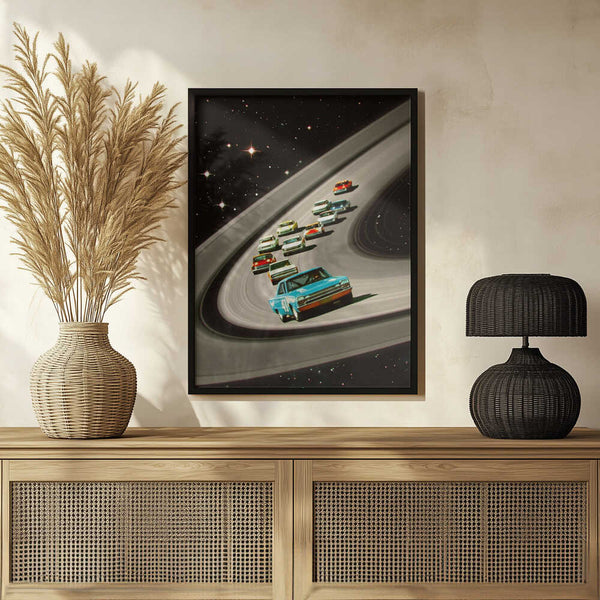 Tablou înramat „Saturn Grand Prix” de Taudalpoi