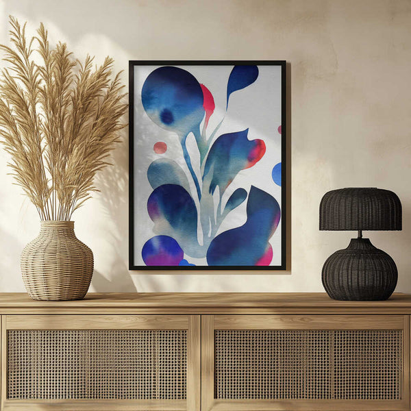 Tablou înramat „Nature Inspired Abstract Watercolor  (Day 53)” de Mauro