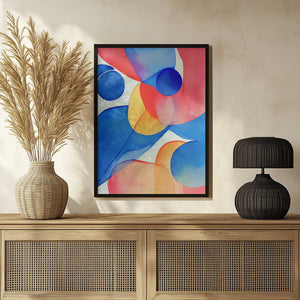 Tablou înramat „Nature Inspired Abstract Watercolor  (Day 59)” de Mauro