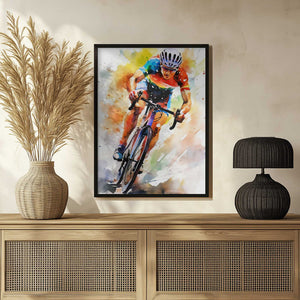 Tablou înramat „Sport Cycler 1” de Justyna Jaszke