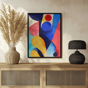 Tablou înramat „Nature Inspired Abstract Watercolor  (Day 93)” de Mauro