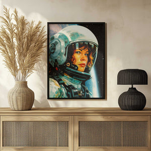 Tablou înramat „Astronaut Poster 1” de Taudalpoi