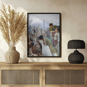 Tablou înramat „Manhattan View” de Dikhotomy