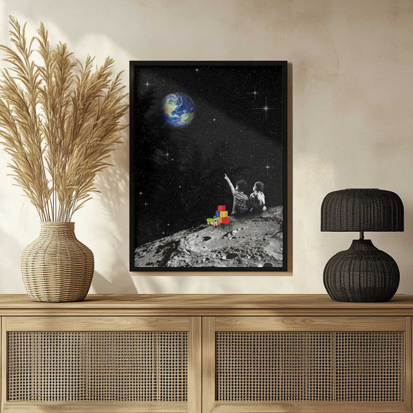 Tablou înramat „Together From the Moon” de Dikhotomy