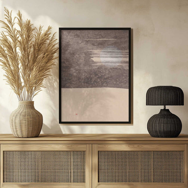 Tablou înramat „Study N°4 | At the Seaside” de Thoth Adan