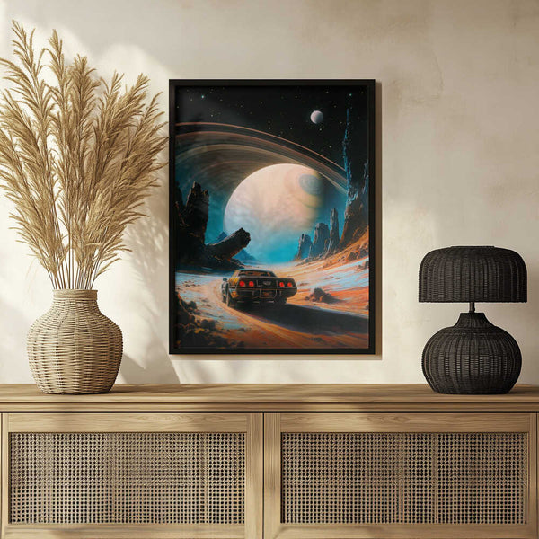 Tablou înramat „Ultimate Space Racer” de Taudalpoi