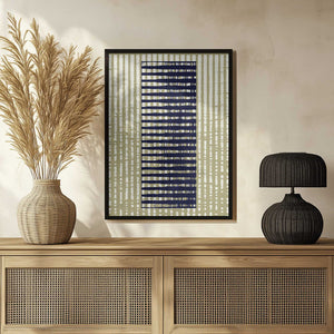 Tablou înramat „Geometric Pattern with Vertical Stripes” de Petr Strnad