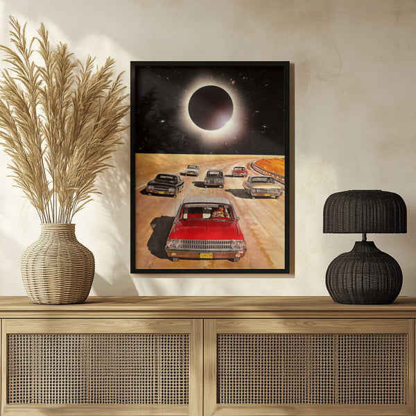 Tablou înramat „Eclipsed” de Taudalpoi