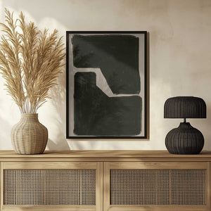 Tablou înramat „Abstract Contrast” de THE MIUUS STUDIO