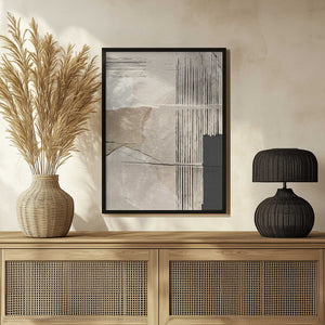 Tablou înramat „Paper Abstract” de Dan Hobday