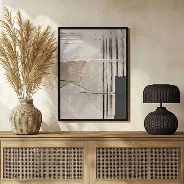 Tablou înramat „Paper Abstract” de Dan Hobday