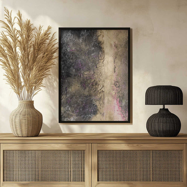 Tablou înramat „Veined Azure” de Anete Purina-Purite