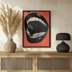 Tablou înramat „The Mouth” de Andreas Magnusson