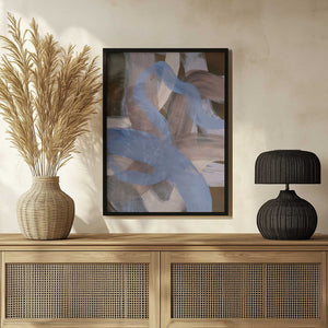 Tablou înramat „Abstract Brush Strokes 124X” de Mareike Böhmer