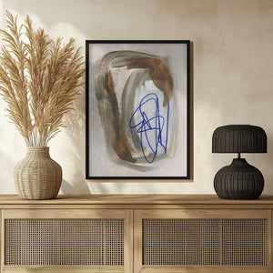 Tablou înramat „Abstract Brush Strokes 156” de Mareike Böhmer
