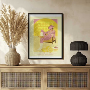 Tablou înramat „Jlr Whiskysour Pink Copy” de Jenny Liz Rome