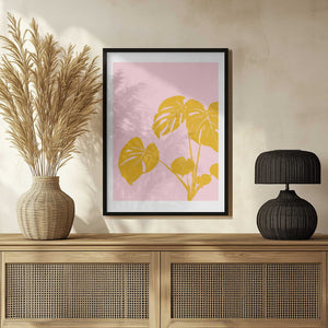 Tablou înramat „Pandc Houseplant Copy” de Jenny Liz Rome