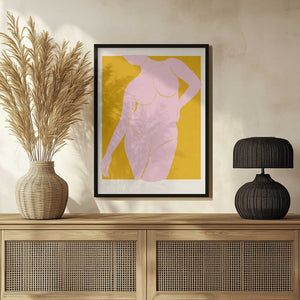 Tablou înramat „Pandc Figure1 Copy 2” de Jenny Liz Rome