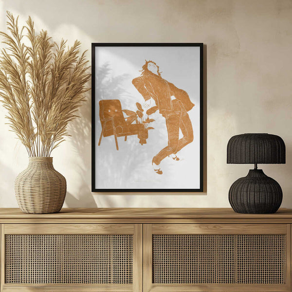 Tablou înramat „Jlr Dancing6 Copy” de Jenny Liz Rome