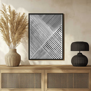 Tablou înramat „Diagonal Patterns” de THE MIUUS STUDIO