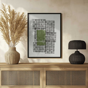 Tablou înramat „Intersecting Patterns” de THE MIUUS STUDIO