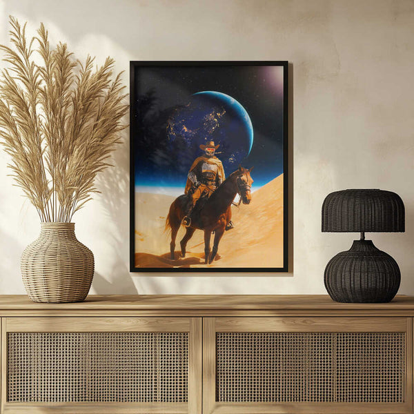 Tablou înramat „Space Cyborg” de Taudalpoi