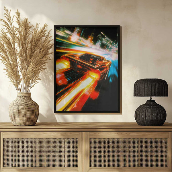 Tablou înramat „Street Racers” de Taudalpoi