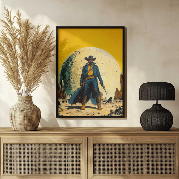 Tablou înramat „Yellow Justice” de Taudalpoi