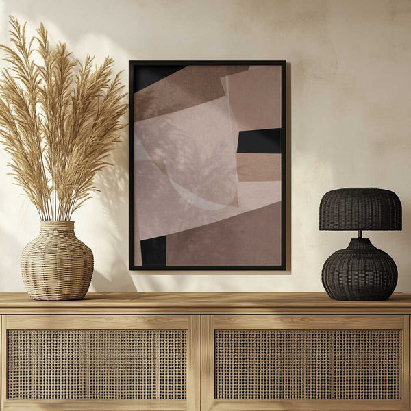 Tablou înramat „Collage Abstract” de Dan Hobday