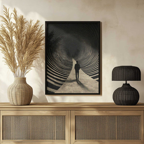 Tablou înramat „Opart Tunnel” de Taudalpoi