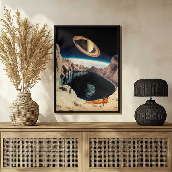 Tablou înramat „Moon Pool” de Taudalpoi