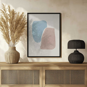 Tablou înramat „Soft Shapes Harmony” de THE MIUUS STUDIO