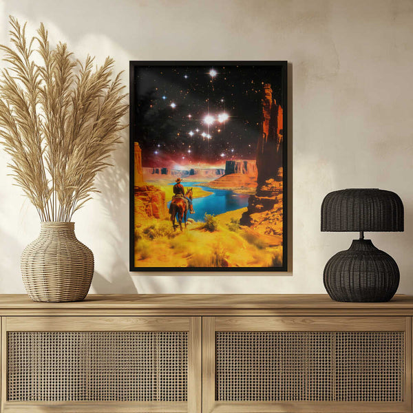 Tablou înramat „The Cosmic Frontier” de Taudalpoi