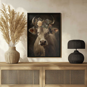 Tablou înramat „Bull Portrait” de Andreas Magnusson