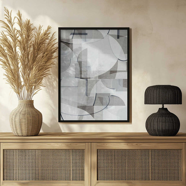 Tablou înramat „Neutral Curves 4” de cartissi