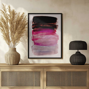 Tablou înramat „Abstract Brush Strokes 184” de Mareike Böhmer