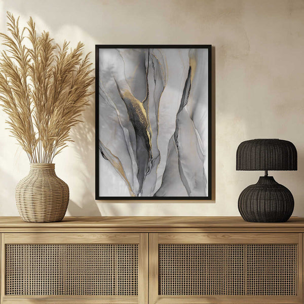 Tablou înramat „Golden Veins” de Alevtina Shelest