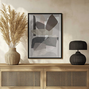Tablou înramat „Neutral Shapes 3” de cartissi