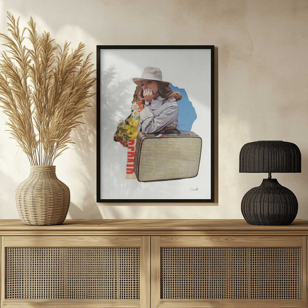 Tablou înramat „Audrey” de Mikhail Siskoff